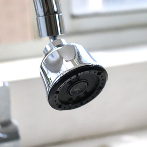 Aérateur économiseur d'eau de robinet, buse de pulvérisation de robinet de cuisine 360 pivotant PP filtre <span class=keywords><strong>pommeau</strong></span> de <span class=keywords><strong>douche</strong></span> aérateur d'économie d'eau - Product Image 3