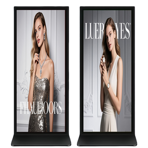 85-inch đầy đủ màn hình kỹ thuật số Poster 4K độ phân giải upside trong nhà máy nghe nhạc quảng cáo <span class=keywords><strong>Android</strong></span> Windows LCD signage cho sử dụng trong nhà - Product Image 5