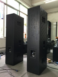 Boutum-Sistema de altavoces de audio profesional de 4x10 pulgadas, conjunto de Altavoces de columna grande con Bobina de voz de 65mm, madera contrachapada de neodimio, 2017 - Product Image 3