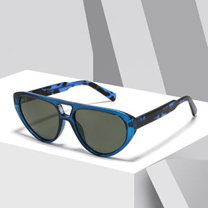 2025 nouvelle mode acétate cadres lunettes de soleil polarisées logo personnalisé lunettes de soleil haute qualité unisexe triangulaire cadre lunettes de soleil - Product Image 3