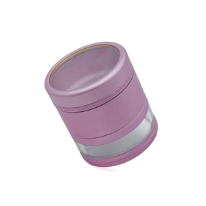 Molinillo de Hierbas y Especias de Aleación de Aluminio de 4 Capas, 63mm, Diseño de Alfabeto, Logotipo Personalizado, Accesorios para Fumar para Tiendas de Artículos para Fumadores - Product Image 3