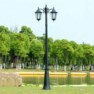 האירופי בסגנון מוט גבוהה מוט מנורת 2.5 מ 'מעובה אלומיניום למות הליהוק led רחוב/גן/תאורה כביש ישן ip65 דירוג - Product Image 5