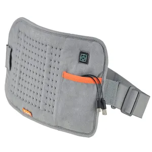 Portable Heating Pad USB Powered Cordless Heat Pads Travel Wireless Electric Wrap for Back Shoulder Arm Gel Pack