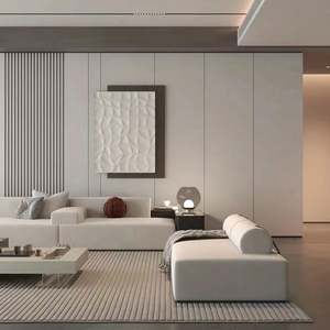 Personnalisation complète de meubles modernes pour villa, personnalisation de meubles en bois pour salon, chambre à coucher, cuisine - Product Image 1