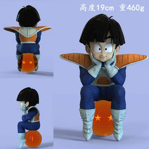 19cm Hotsale Dragon DBZ Son Gohan Sit on Ball <span class=keywords><strong>Golden</strong></span> Warrior <span class=keywords><strong>Manga</strong></span> colección modelo PVC Anime figura estatuas regalos juguetes para niños - Product Image 2