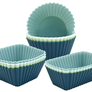 Household DIY <b>Bake</b> Bread Muffin Cakes Baking Set Silicone Baking Mold Non-Stick Cup Cake Moulds Air Fryer <b>Oven</b> - Product Image 5