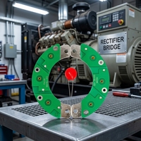 Pont redresseur à diodes vertes SSAYEC432, pièces de rechange et accessoires pour générateur