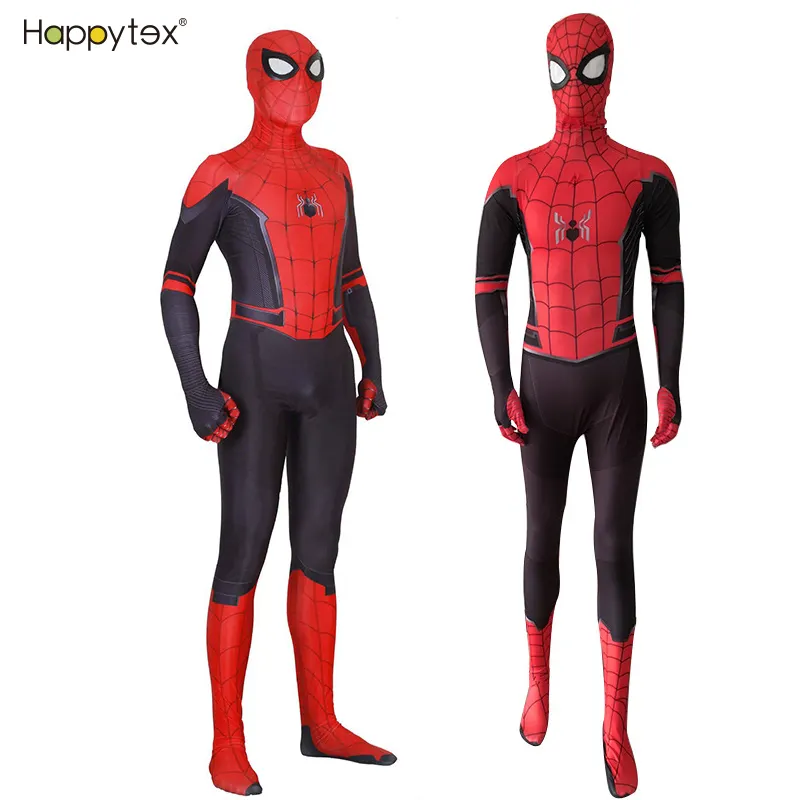 Kid spider-man Far from Home Spiderman Zentai Halloween Cosplay Costume Combinaison 