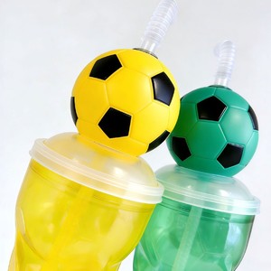 Vaso de Plástico Creativo con Diseño de la Copa Hércules de Fútbol, Gran Capacidad, con Pajita, para Bar, Fiestas, Jugos, Niños, Venta al por Mayor - Product Image 4