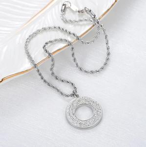 Inspire-Collar personalizado para hombre, joyería islámica, caligrafía musulmana, colgador de coche Ayatul Kursi con cadena de cuerda - Product Image 3