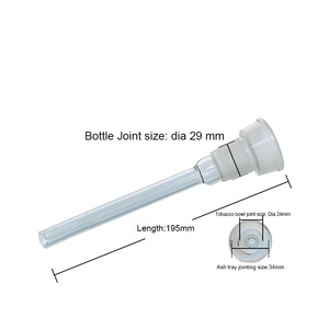 Wholesale Customizable Down <strong>STEM</strong> for Fruit LED Glass <strong>Hookahs</strong> Customizable LED Glass <strong>Hookah</strong> Accessory - Product Image 3