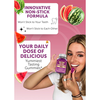 Rosebest OEM Marque Privée 10 Fonctions 3000mg Mélange de Super Champignons en Gommes avec Ashwagandha Soutient la Santé Immunitaire