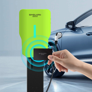 Nouvelle borne de recharge murale pour voiture électrique Simsukian SK-AC09 <span class=keywords><strong>22</strong></span> <span class=keywords><strong>kW</strong></span> AC, LED, IEC 62196-2 (Type 2 Mennekes), 32A, 220-480V, certifiée CE - Product Image 5
