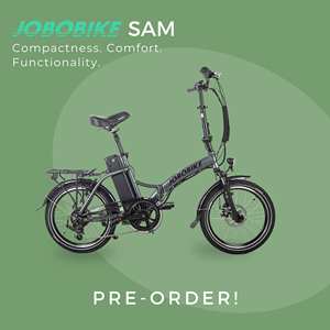 Bicicleta Eléctrica Plegable Urbana con Suspensión Delantera de 5 Niveles de Asistencia al Pedaleo, Batería de 36V13Ah, Shimano 7 Velocidades, Económica - Product Image 1