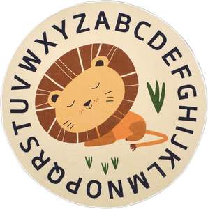 Grand <span class=keywords><strong>tapis</strong></span> de jeu rond Lion doux alphabet <span class=keywords><strong>tapis</strong></span> éducatif antidérapant cercle <span class=keywords><strong>bébé</strong></span> <span class=keywords><strong>tapis</strong></span> rampant pour enfants salle de jeux pépinière - Product Image 6