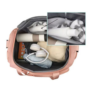 Bolsa de viaje grande deportiva <span class=keywords><strong>Goya</strong></span> Budget, bolsa de gimnasio de nailon a la moda con cierre de cremallera, peso ligero para hombres y mujeres, caminata en la naturaleza - Product Image 5