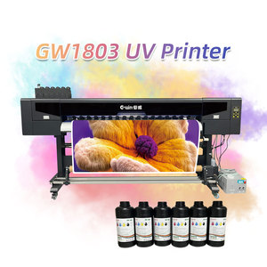 GWIN UV 6 Feet Automatic Roll to Roll Inkjet <b>Printer</b> Match with 3 XC90 Head Flex Material for Different Need of the Printing - Product Image 1