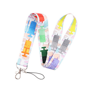 Wowei Porte-badge médical pour médecin et infirmière, avec impression, cordon tour de <span class=keywords><strong>cou</strong></span>, accessoires pour téléphone, badge et clés - Product Image 5