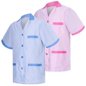 Camicia Unisex da Uomo con Colletto a Risvolto e Design a Righe Estetica Uniforme 2-W820 - Product Image 4