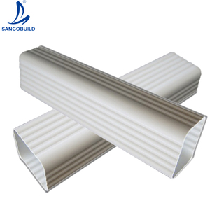 เครื่องเก็บน้ําฝน ASA/PVC ระบบระบายน้ํา สีขาว สีดํา สีน้ําตาล ไม่มีรางน้ําจางจางท่อ ไม้แขวนรางน้ํา - Product Image 2