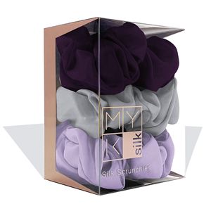 Corda de cabeça de seda pura, acessórios de borracha, cuidados macios, luxuosos, scrunchie - Product Image 1