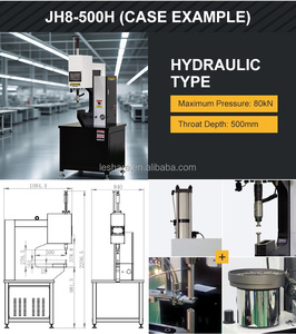 80kn thủy lực/khí nén Fastener chèn máy công cụ tự động cho ăn Máy tán đinh cho tấm kim loại - Product Image 6