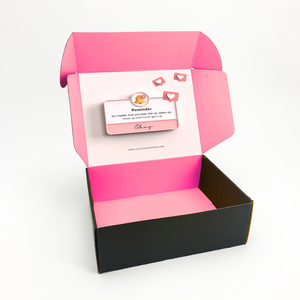 Kotak pengiriman surat karton kustom mewah kotak pengiriman kertas bergelombang kemasan karton kotak kardus bergelombang - Product Image 3