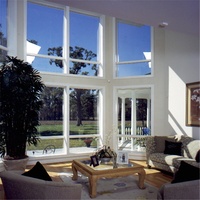DAIYA-ventana fija de vidrio Canadá, ventana de suelo a techo, de aluminio, skyview