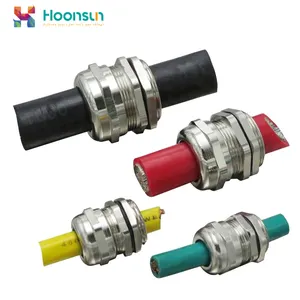 Glándula de cable de metal de acero inoxidable, prensaestopas de cable atex, resistente al agua ip68, m20, 4mm, pg7