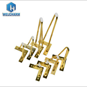 Промышленные железные шпильки для стола 4/10/<span class=keywords><strong>12</strong></span>/14/16/18/28 дюймов из углеродистой стали, мебельные ножки для обеденного кухонного деревянного стола - Product Image 4