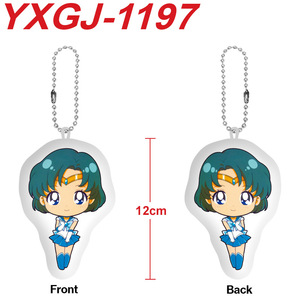 Porte-clés en peluche marin mignon de dessin animé, pendentif de <span class=keywords><strong>sac</strong></span> à <span class=keywords><strong>main</strong></span> tendance, anti-perte, vente en gros, marchandise anime - Product Image 3