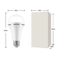 Ampoules à piles LED intelligentes rechargeables, ampoules LED d'urgence E27 B22 lampes bomblo 9W 12W 15W 80 7W ampoules de riz