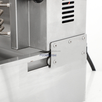 Commercial 3 Brûleurs Entièrement Automatique Grille-Pain Poulet Doner Kebab Machine En Acier Inoxydable Électrique Shawarma Machine