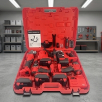 Kit combiné d'outils électriques sans fil avec batterie au lithium rechargeable, perceuse, meuleuse d'angle et perceuse à percussion pour travaux de construction et électriques