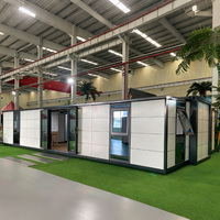 Maison préfabriquée pliable extensible personnalisable, résidence modulaire, micro-maison à usage intensif de l'espace, salon
