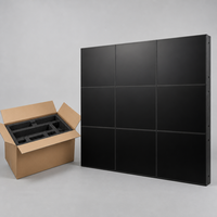 Mur vidéo LCD IPS 46 pouces avec cadre de 3,5 mm, contrôleur inclus, luminosité 700 cd/m², garantie 2 ans pour stand d'exposition commerciale