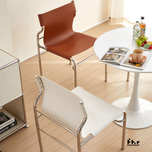 เก้าอี้รับประทานอาหารทำจากหนังหุ้มเฟอร์นิเจอร์ทันสมัย - Product Image 1