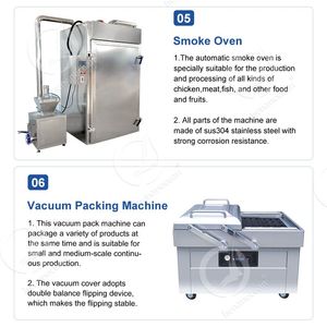 Đại Dương Công Nghiệp Xúc Xích Dây Chuyền Sản Xuất Xúc Xích Nhồi Điện Quy Mô Nhỏ Xúc Xích Làm Máy - Product Image 5