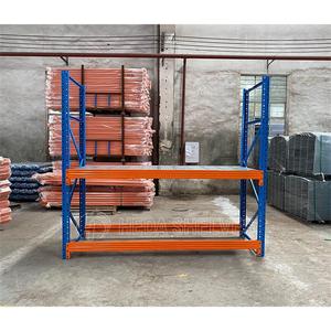 1500 ק "ג לכל שכבה מדפי חובה אחסון מחסן מתלה פלדה מדפים תעשייתיים - Product Image 4