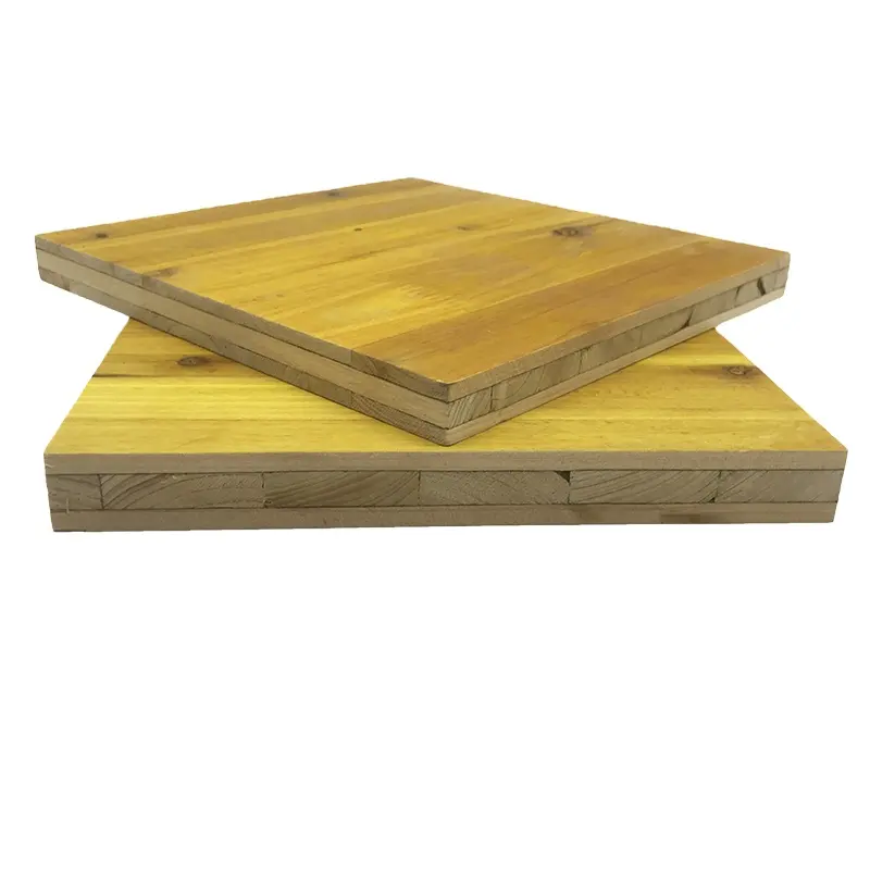 Placa de madera contrachapada con película amarilla, 15mm, 3 capas