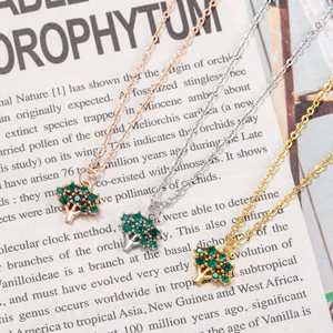 Collar con colgante inspirado en la granja con oro de 18 quilates y collar de joyería de Cottagecore perfecto de circón 3A colorido - Product Image 3