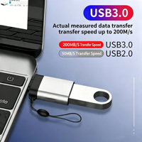 Aluminum Alloy Type C OTG USB-C Converter USB C to USB 3.0 Adapter for Notebook Mobile Phones Adapters & Connectors