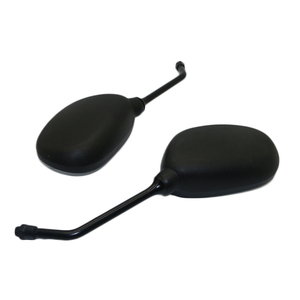 ZF001-63 FLYQUICK Noir Plastique PP Moto Rétroviseur Latéral pour FT150 FT125 <span class=keywords><strong>YBR125</strong></span> - Product Image 4