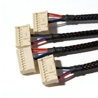 Harnais de câblage UAV personnalisé Molex 5016461800, connecteur en cuivre étamé pas de 2,0 mm vers câble PVC série J JR-3P pour drone