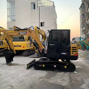 2024 <b>used</b> <b>excavator</b> SY60C Crawler sany mini <b>Excavator</b> mini bagger Kubota engine China for sale - Product Image 3