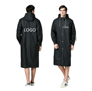 Abrigo impermeable de EVA de secado rápido, ligero, transpirable, con capucha, ropa para la lluvia - Product Image 1