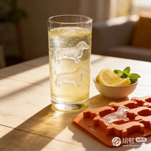 9-Compartment DIY Dog-Shaped Eco-Friendly Flexible Silicone Ice Cube & Chocolate Mold Easy to Release Ice <b>Cream</b> <b>Maker</b> - Product Image 4