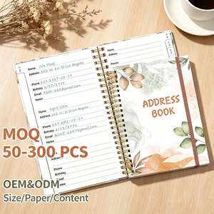 Cuaderno Personalizado con Espiral para Registro de Presión Arterial, Correa Elástica, Agenda Telefónica, Pestañas Alfabéticas, Contactos de <span class=keywords><strong>Correo</strong></span> Electrónico, Diario - Product Image 1