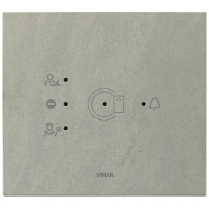 Plaque en quartz Vimar 18x14,1 cm avec icônes pour le contrôle de la domotique - Product Image 1