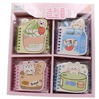 2024 Werkswert einfaches kawaii-Notizbuch mit individueller Abdeckung neue Kindergeschenke lustige Tierdrucke niedliches Minikind